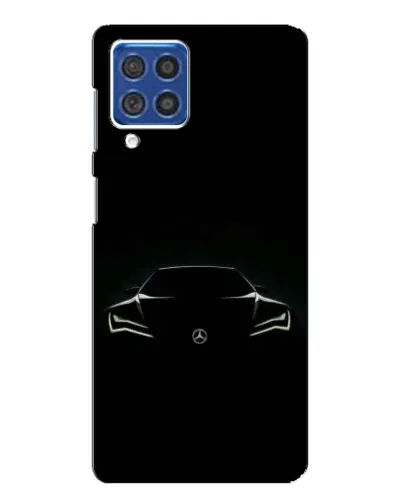 Чехол для Samsung Galaxy F62 с картинкой «Mercedes — силуэт авто» Чехол для Samsung Galaxy F62 с картинкой «Mercedes — силуэт авто»