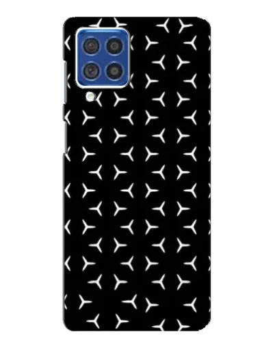 Чехол для Samsung Galaxy F62 с картинкой «Mercedes паттерн звезд» Чехол для Samsung Galaxy F62 с картинкой «Mercedes паттерн звезд»