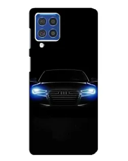 Чехол для Samsung Galaxy F62 с картинкой «Audi в неоне» Чехол для Samsung Galaxy F62 с картинкой «Audi в неоне»