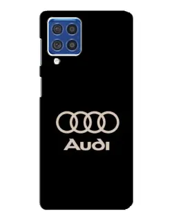 Чехол для Samsung Galaxy F62 с картинкой «Audi — золотой логотип» Чехол для Samsung Galaxy F62 с картинкой «Audi — золотой логотип»