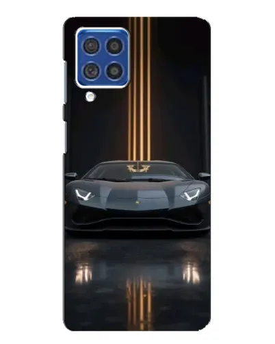 Чехол для Samsung Galaxy F62 с картинкой «Lamborghini золотые линии» Чехол для Samsung Galaxy F62 с картинкой «Lamborghini золотые линии»