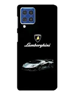 Чехол для Samsung Galaxy F62 с картинкой «Логотип Lamborghini классика» Чехол для Samsung Galaxy F62 с картинкой «Логотип Lamborghini классика»