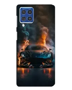 Чехол для Samsung Galaxy F62 с картинкой «Lamborghini дымная эстетика» Чехол для Samsung Galaxy F62 с картинкой «Lamborghini дымная эстетика»