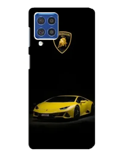 Чехол для Samsung Galaxy F62 с картинкой «Lamborghini желтый акцент» Чехол для Samsung Galaxy F62 с картинкой «Lamborghini желтый акцент»