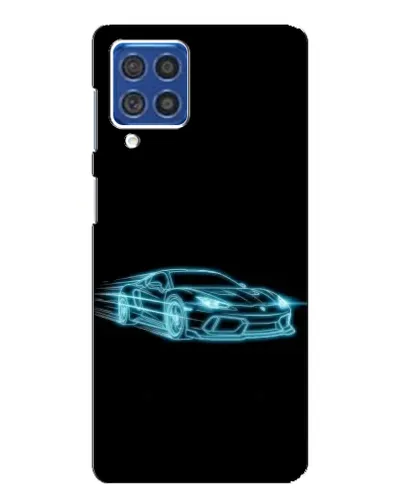 Чехол для Samsung Galaxy F62 с картинкой «Неоновый контур Lamborghini» Чехол для Samsung Galaxy F62 с картинкой «Неоновый контур Lamborghini»