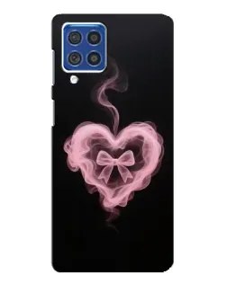 Чехол для Samsung Galaxy F62 с картинкой «Дымчатое сердце» Чехол для Samsung Galaxy F62 с картинкой «Дымчатое сердце»