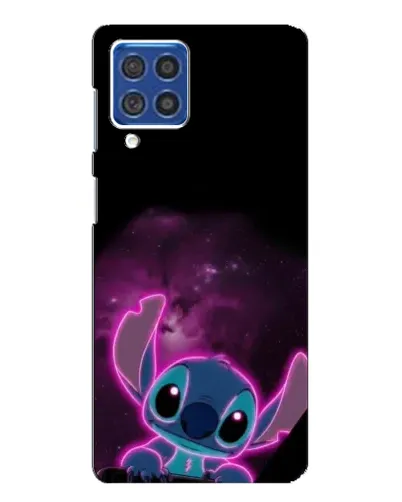 Чехол для Samsung Galaxy F62 с картинкой «Неоновый Stitch» Чехол для Samsung Galaxy F62 с картинкой «Неоновый Stitch»