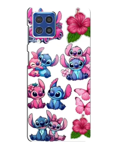 Чехол для Samsung Galaxy F62 с картинкой «Стикеры Stitch и Angel» Чехол для Samsung Galaxy F62 с картинкой «Стикеры Stitch и Angel»