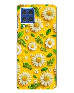 Чехол для Samsung Galaxy F62 с картинкой «Ромашковое солнце»