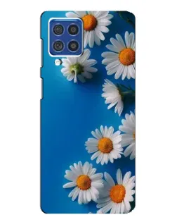 Чехол для Samsung Galaxy F62 с картинкой «Белоснежные маргаритки»