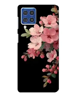 Чехол для Samsung Galaxy F62 с картинкой «Розовая ветка сакуры»