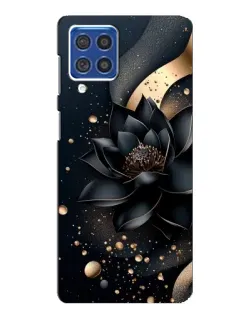 Чехол для Samsung Galaxy F62 с картинкой «Черный лотос»