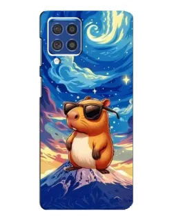 Чехол для Samsung Galaxy F62 с картинкой «Капибара Ван Гога»