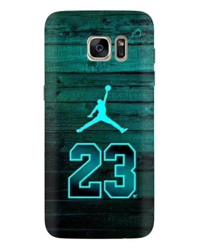 Чехол для Samsung Galaxy S7 Edge (G935) с картинкой «Jordan Cyan 23» Чехол для Samsung Galaxy S7 Edge (G935) с картинкой «Jordan Cyan 23»