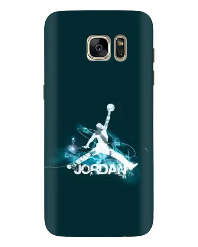 Чехол для Samsung Galaxy S7 Edge (G935) с картинкой «Jordan Blue Fire» Чехол для Samsung Galaxy S7 Edge (G935) с картинкой «Jordan Blue Fire»