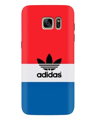 Чехол для Samsung Galaxy S7 Edge (G935) с картинкой «Ретро блоки Adidas»