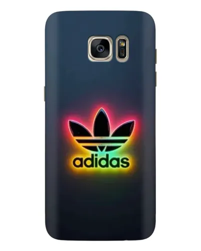 Чехол для Samsung Galaxy S7 Edge (G935) с картинкой «Неоновый Adidas»