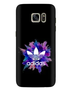 Чехол для Samsung Galaxy S7 Edge (G935) с картинкой «Взрыв красок Adidas»