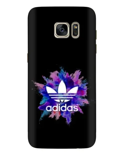 Чехол для Samsung Galaxy S7 Edge (G935) с картинкой «Взрыв красок Adidas»