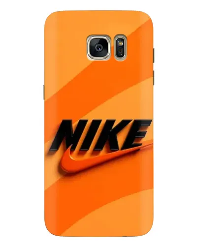 Чехол для Samsung Galaxy S7 Edge (G935) с картинкой «Оранжевый драйв Nike»