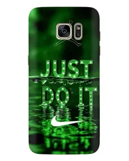 Чехол для Samsung Galaxy S7 Edge (G935) с картинкой «Зеленый неоновый Nike» Чехол для Samsung Galaxy S7 Edge (G935) с картинкой «Зеленый неоновый Nike»