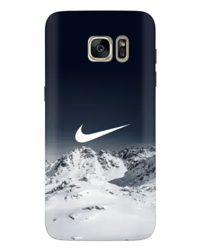 Чехол для Samsung Galaxy S7 Edge (G935) с картинкой «Nike — зимние горы»