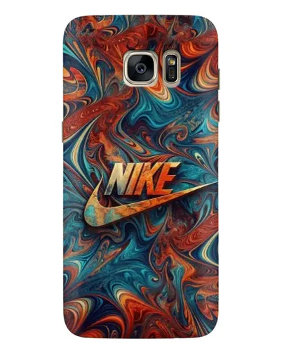 Чехол для Samsung Galaxy S7 Edge (G935) с картинкой «Nike в абстракции»