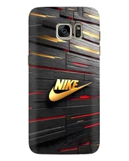Чехол для Samsung Galaxy S7 Edge (G935) с картинкой «Золотой Nike на металле» Чехол для Samsung Galaxy S7 Edge (G935) с картинкой «Золотой Nike на металле»