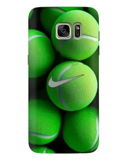 Чехол для Samsung Galaxy S7 Edge (G935) с картинкой «Теннисные мячи Найк» Чехол для Samsung Galaxy S7 Edge (G935) с картинкой «Теннисные мячи Найк»