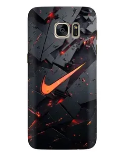 Чехол для Samsung Galaxy S7 Edge (G935) с картинкой «Nike — эффект разломов» Чехол для Samsung Galaxy S7 Edge (G935) с картинкой «Nike — эффект разломов»