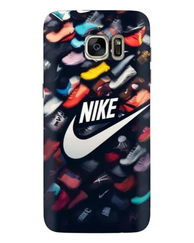 Чехол для Samsung Galaxy S7 Edge (G935) с картинкой «Коллекция кроссовок Nike»