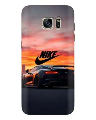 Чехол для Samsung Galaxy S7 Edge (G935) с картинкой «Nike и суперкар»