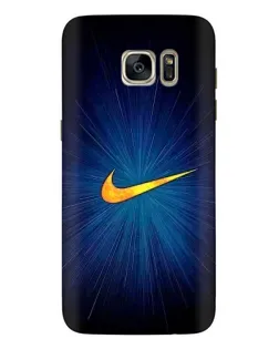 Чехол для Samsung Galaxy S7 Edge (G935) с картинкой «Синий пульс Nike» Чехол для Samsung Galaxy S7 Edge (G935) с картинкой «Синий пульс Nike»