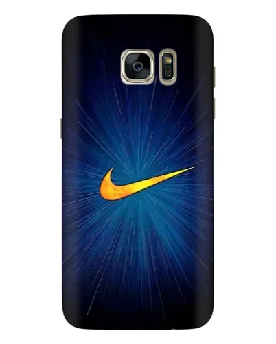 Чехол для Samsung Galaxy S7 Edge (G935) с картинкой «Синий пульс Nike» Чехол для Samsung Galaxy S7 Edge (G935) с картинкой «Синий пульс Nike»