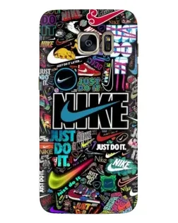 Чехол для Samsung Galaxy S7 Edge (G935) с картинкой «Яркий коллаж Nike» Чехол для Samsung Galaxy S7 Edge (G935) с картинкой «Яркий коллаж Nike»