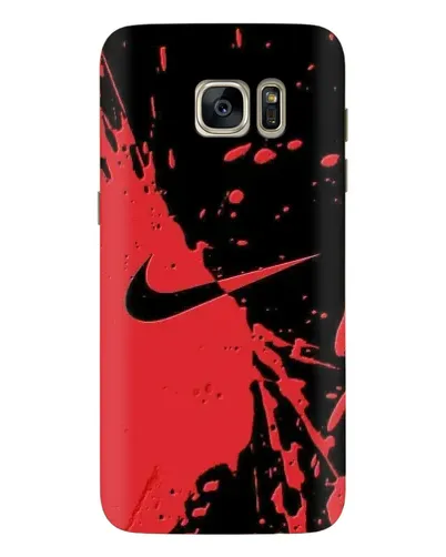 Чехол для Samsung Galaxy S7 Edge (G935) с картинкой «Красные брызги Nike» Чехол для Samsung Galaxy S7 Edge (G935) с картинкой «Красные брызги Nike»