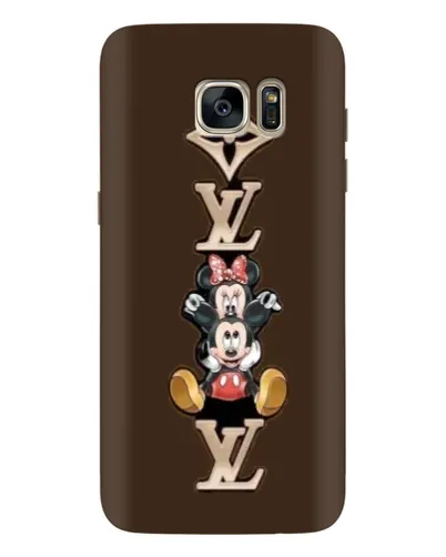 Чехол для Samsung Galaxy S7 Edge (G935) с картинкой «LV и Микки Маус»