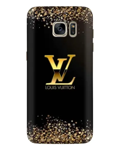 Чехол для Samsung Galaxy S7 Edge (G935) с картинкой «LV — золотые искры»