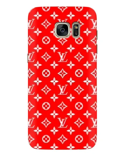 Чехол для Samsung Galaxy S7 Edge (G935) с картинкой «Яркий паттерн LV»