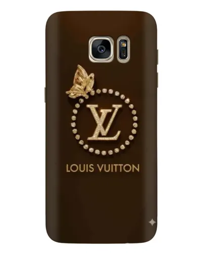 Чехол для Samsung Galaxy S7 Edge (G935) с картинкой «LV — золотая печать»