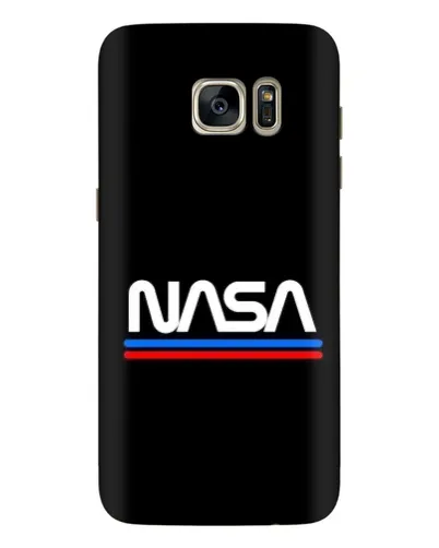 Чехол для Samsung Galaxy S7 Edge (G935) с картинкой «NASA — классика Red Blue»