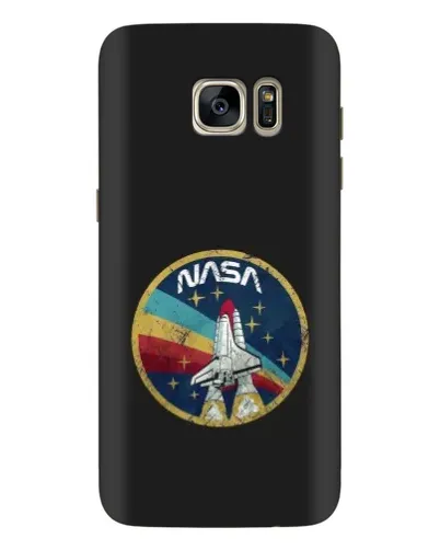 Чехол для Samsung Galaxy S7 Edge (G935) с картинкой «NASA — эмблема миссии»