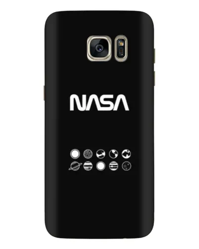 Чехол для Samsung Galaxy S7 Edge (G935) с картинкой «NASA — технический принт»