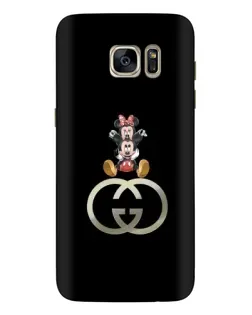 Чехол для Samsung Galaxy S7 Edge (G935) с картинкой «Минни Маус на лого» Чехол для Samsung Galaxy S7 Edge (G935) с картинкой «Минни Маус на лого»