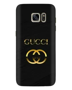 Чехол для Samsung Galaxy S7 Edge (G935) с картинкой «Золотой логотип Gucci» Чехол для Samsung Galaxy S7 Edge (G935) с картинкой «Золотой логотип Gucci»