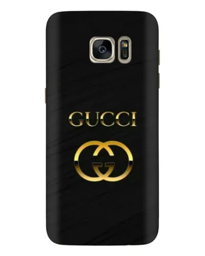 Чехол для Samsung Galaxy S7 Edge (G935) с картинкой «Золотой логотип Gucci»