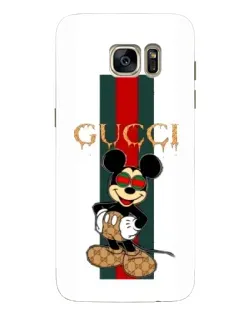 Чехол для Samsung Galaxy S7 Edge (G935) с картинкой «Микки Маус Gucci — полосы» Чехол для Samsung Galaxy S7 Edge (G935) с картинкой «Микки Маус Gucci — полосы»