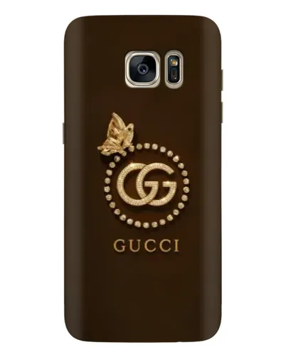 Чехол для Samsung Galaxy S7 Edge (G935) с картинкой «Gucci — золотая бабочка»