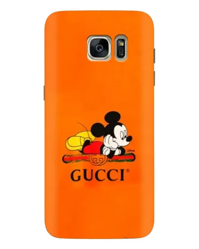 Чехол для Samsung Galaxy S7 Edge (G935) с картинкой «Микки Маус Gucci — оранж» Чехол для Samsung Galaxy S7 Edge (G935) с картинкой «Микки Маус Gucci — оранж»