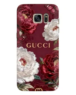 Чехол для Samsung Galaxy S7 Edge (G935) с картинкой «Gucci — бордовые розы» Чехол для Samsung Galaxy S7 Edge (G935) с картинкой «Gucci — бордовые розы»